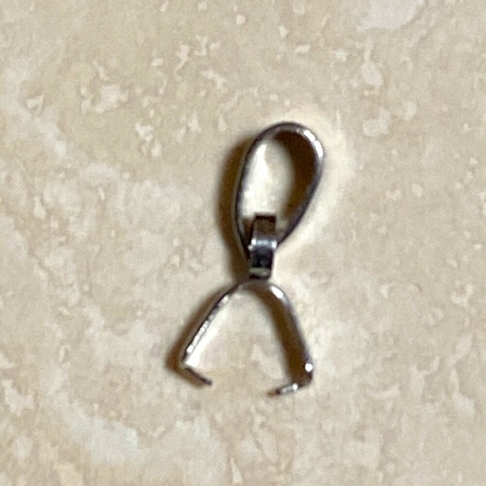 3/$10, Stainless Pendant Bails,  Hook, Clasps, Pinch, Clips for Jewelry Making